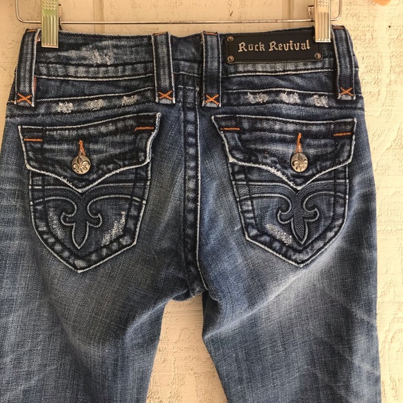 Rock Revival Denim - Rock Revival Jen Straight Leg Women Jean